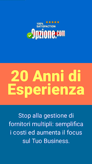 20 anni di esperienza